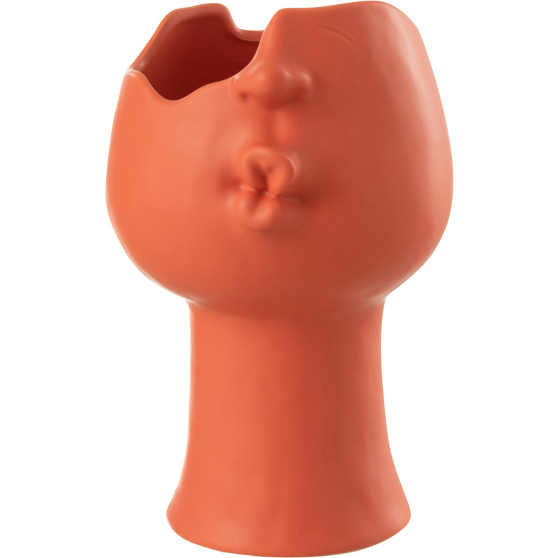 Cache-pot sur pied en Porcelaine Terracotta Enya Diamètre 21 cm - 1