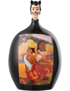 Statuette déco originale Hauteur 22 cm en Dolomite Noir Inspiration Quand te maries-tu ? Les Chartistes - 1