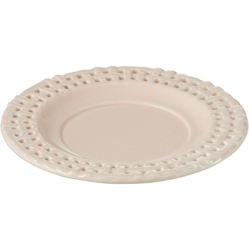 Tasse à thé Gourmandise en Céramique Rose J-Line - 4