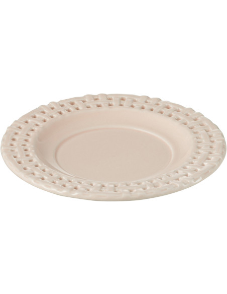 Tasse à thé Gourmandise en Céramique Rose J-Line - 4