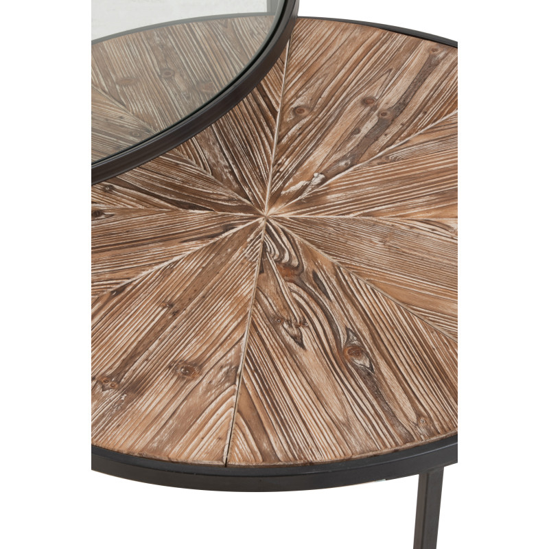 Table Basse moderne Gigogne Originale Ronde J Line - 8