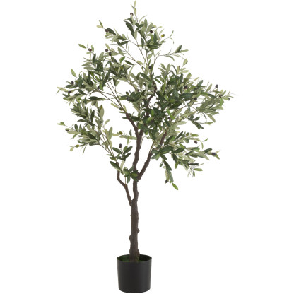 Arbre artificiel réaliste XL Olivier Hauteur 160 cm en Plastique - 1