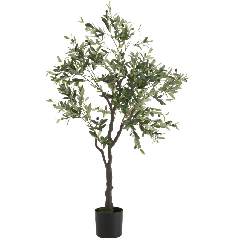 Arbre artificiel réaliste XL Olivier Hauteur 160 cm en Plastique - 1