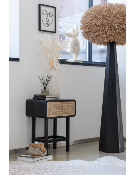 Vase Amphore Bloomy Hauteur 35 cm en Céramique Beige - 2