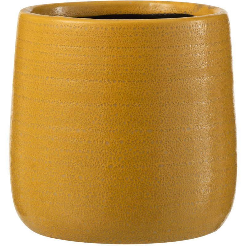 Cache-pot en Céramique Ocre Thelma Diamètre 12 cm - 1