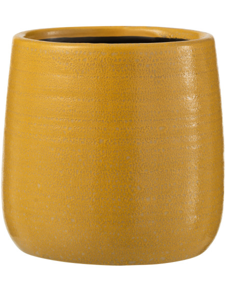 Cache-pot en Céramique Ocre Thelma Diamètre 14 cm - 1