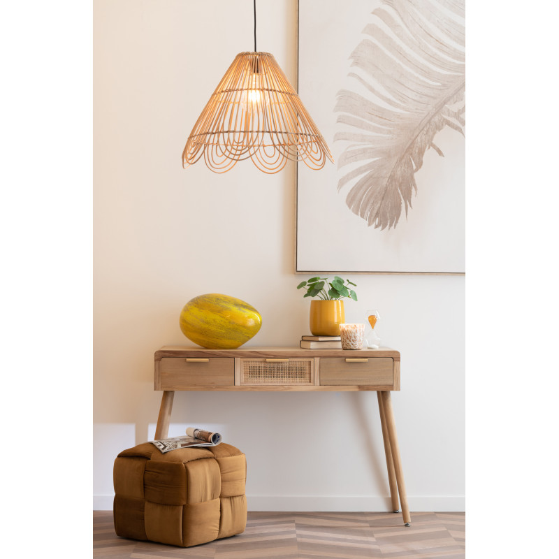 Cache-pot en Céramique Ocre Thelma Diamètre 14 cm - 4