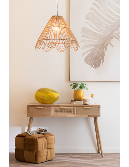 Cache-pot en Céramique Ocre Thelma Diamètre 14 cm - 4