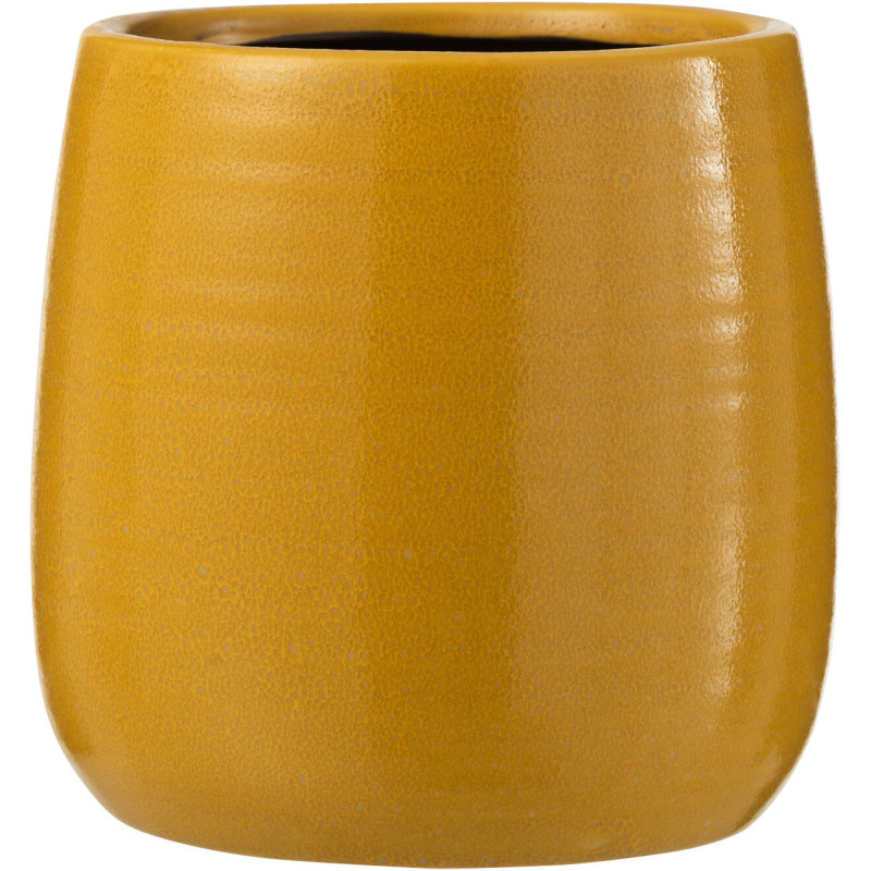 Cache-pot en Céramique Ocre Thelma Diamètre 16 cm - 1