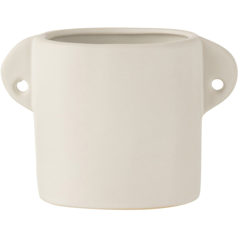 Cache-pot en Céramique Blanc Renaissance Diamètre 8 cm - 1