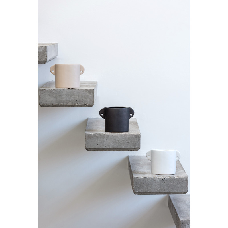 Cache-pot en Céramique Beige Renaissance Diamètre 8 cm - 2