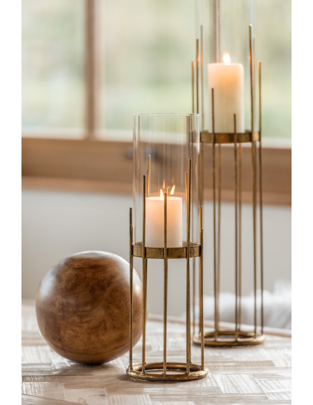 Boule décorative Hazel Hauteur 15 cm en Bois de Paulownia Marron - 2