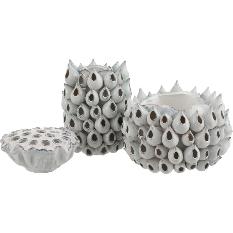 Cache-pot en Céramique Bleu Anémone Diamètre 37 cm - 2