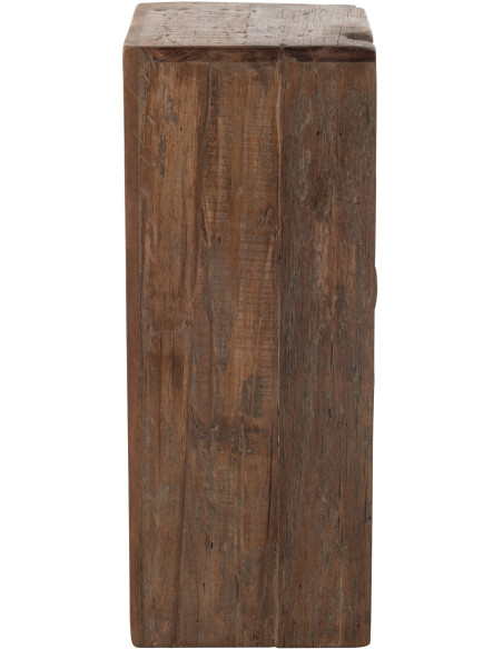 Meuble d'apothicaire 12 tiroirs Franklin en bois recyclé J-Line - 4