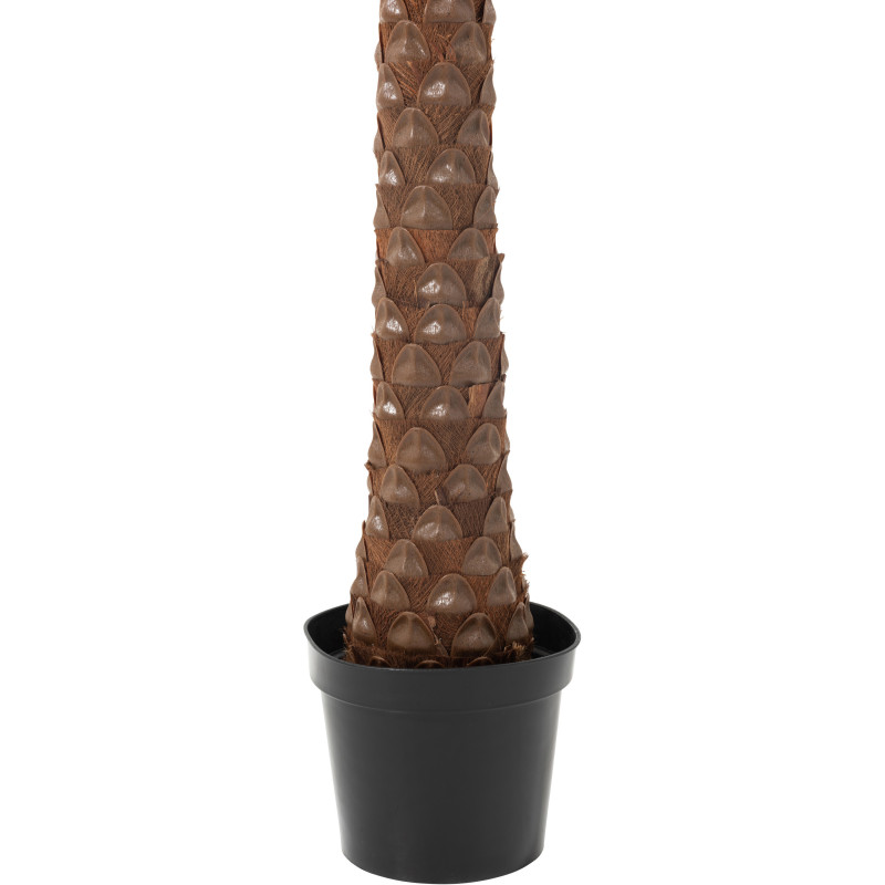 Arbre artificiel réaliste XXL Palmier Noix de coco Hauteur 350 cm en Plastique - 4