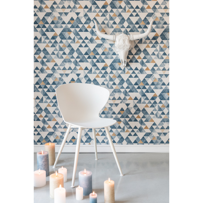 Bougie Cylindrique XXL Blanc J-Line en Cire 80 heures Hauteur 10 cm - 3