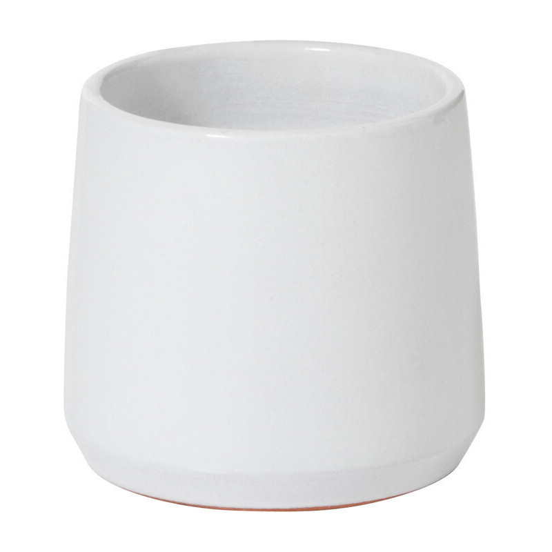 Cache-pot en Céramique Blanc Paolo Diamètre 12 cm - 1