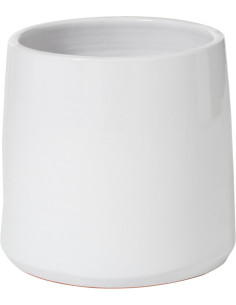 Cache-pot en Céramique Blanc Paolo Diamètre 23 cm - 1