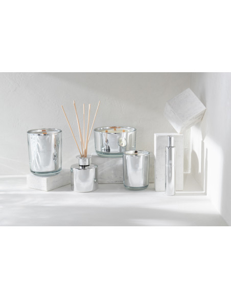 Diffuseur de parfum Senteur Fruitée Cotton Candy Excellent 150 ml en Verre Argenté - 5