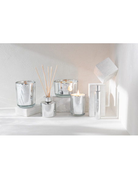 Diffuseur de parfum Senteur Fruitée Cotton Candy Excellent 150 ml en Verre Argenté - 6