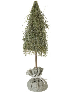 Décoration de Noël Sapin de Noël 50 cm en Polyester Branche Vert - 1