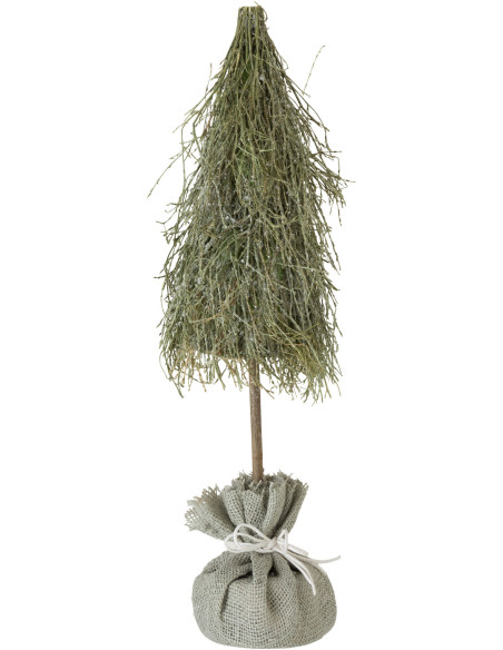 Décoration de Noël Sapin de Noël 50 cm en Polyester Branche Vert - 1
