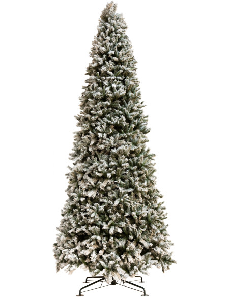 Sapin de Noël artificiel enneigé XXL Hauteur 450 cm en Plastique J-Line - 1