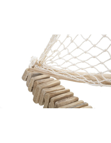 Sculpture Bord de mer Voilier 45 cm en Bois de pin Bois de hêtre Naturel Barca 