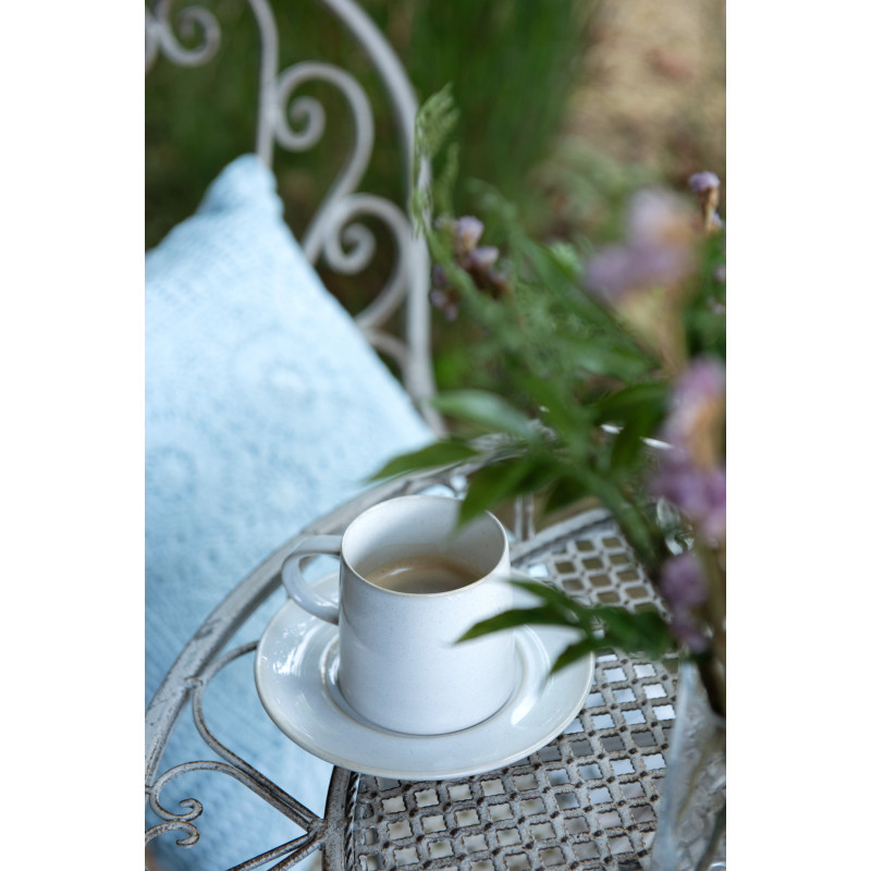 Tasse à thé Noa en Porcelaine Blanc - 8