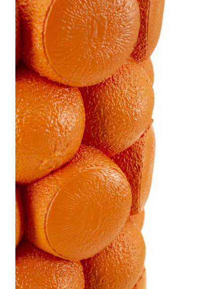 Vase original Oranges Rond Hauteur 28 cm en Résine Orange Delizie 