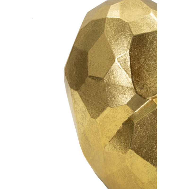 Vase original Coeur Hauteur 18 cm en Résine Doré Heart 