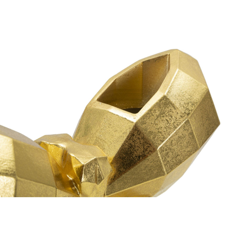 Vase original Papillon Hauteur 15 cm en Résine Doré Butterfly 