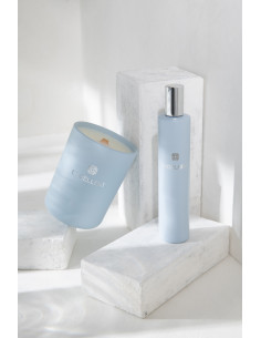 Brume parfumée d'intérieur Senteur Fraîche White Tea Excellent 50 ml en Verre Bleu - 2