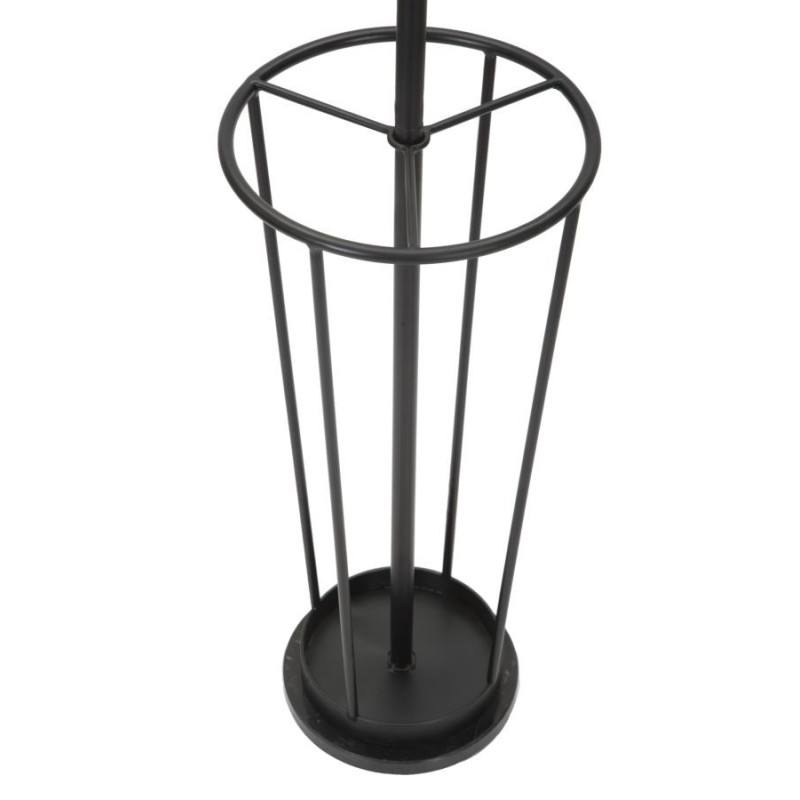 Porte manteaux moderne avec range parapluie en Métal Noir Glam 