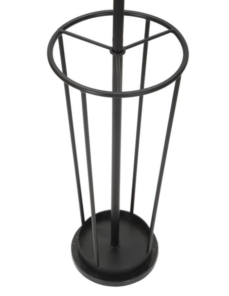 Porte manteaux moderne avec range parapluie en Métal Noir Glam 