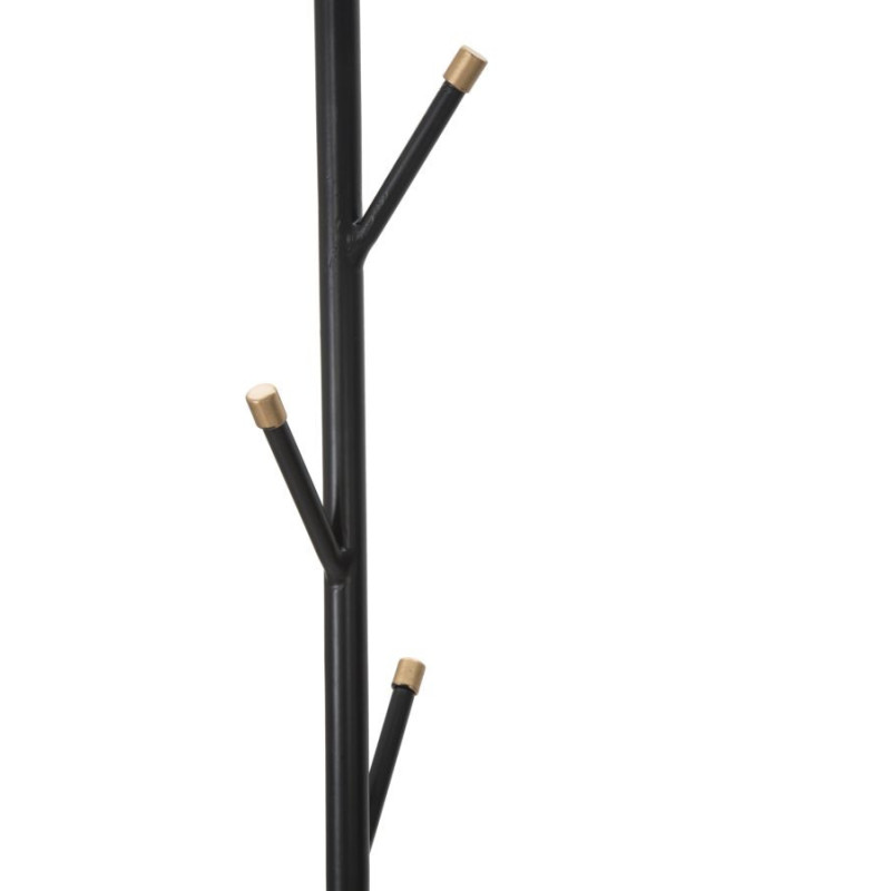Porte manteaux moderne avec range parapluie en Métal Noir Glam 