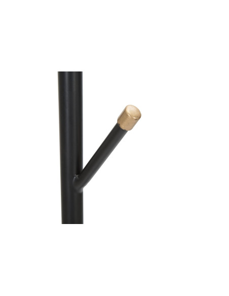 Porte manteaux moderne avec range parapluie en Métal Noir Glam 