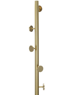 Porte manteau moderne en Métal Doré Glamy 