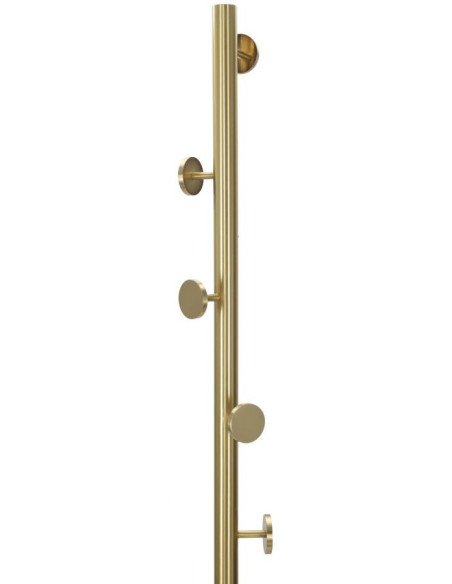 Porte manteau moderne en Métal Doré Glamy 