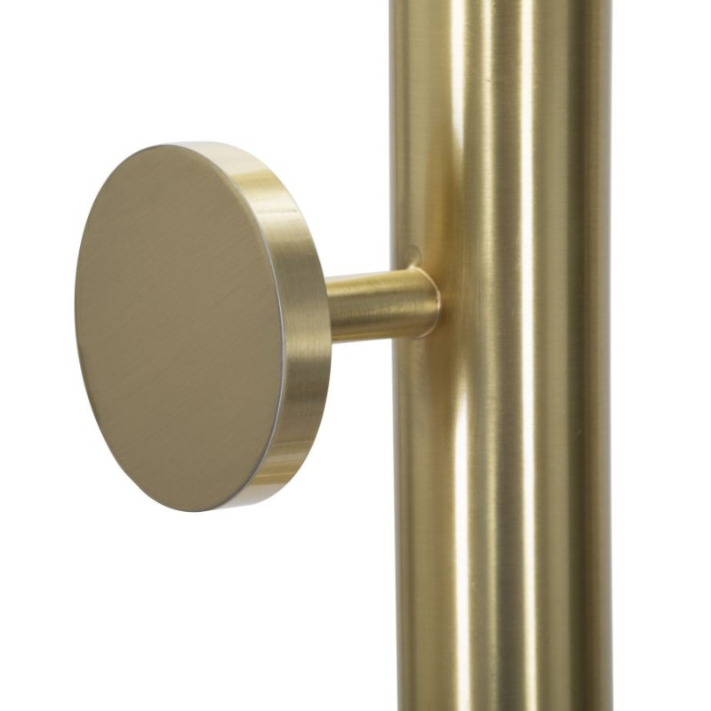 Porte manteau moderne en Métal Doré Glamy 