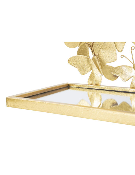 Étagère murale originale Papillons en Métal Doré Miroir Butterflies Mauro Ferretti - 6