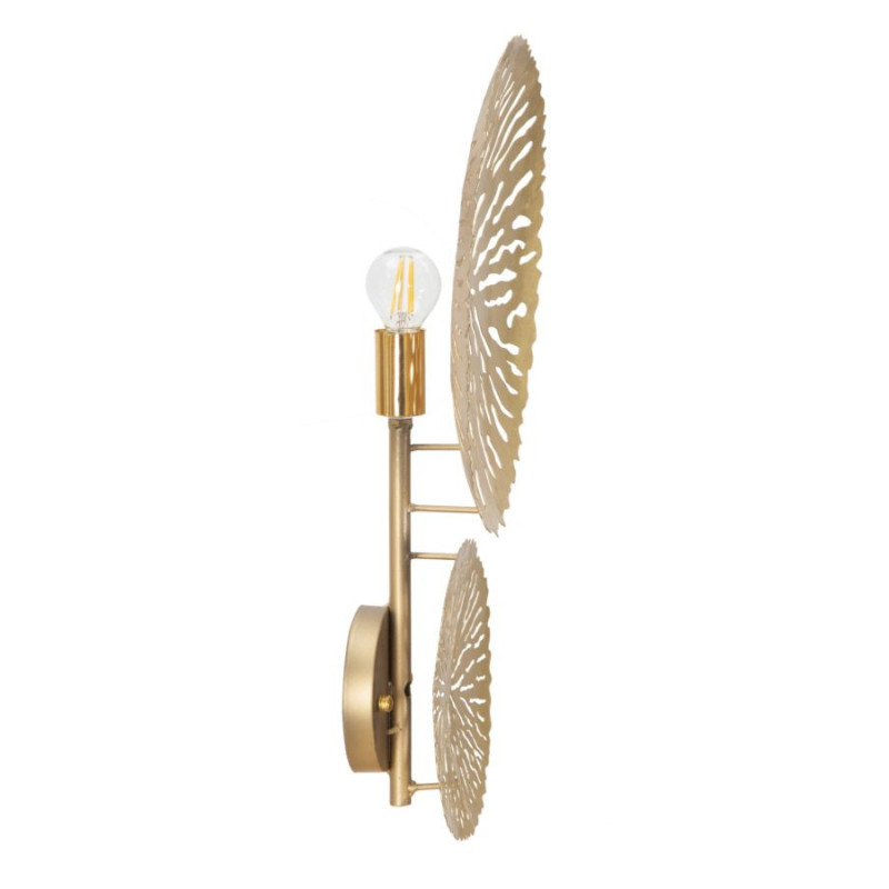Applique murale originale Ronds Hauteur 46 cm en Métal Doré Simple Glam 