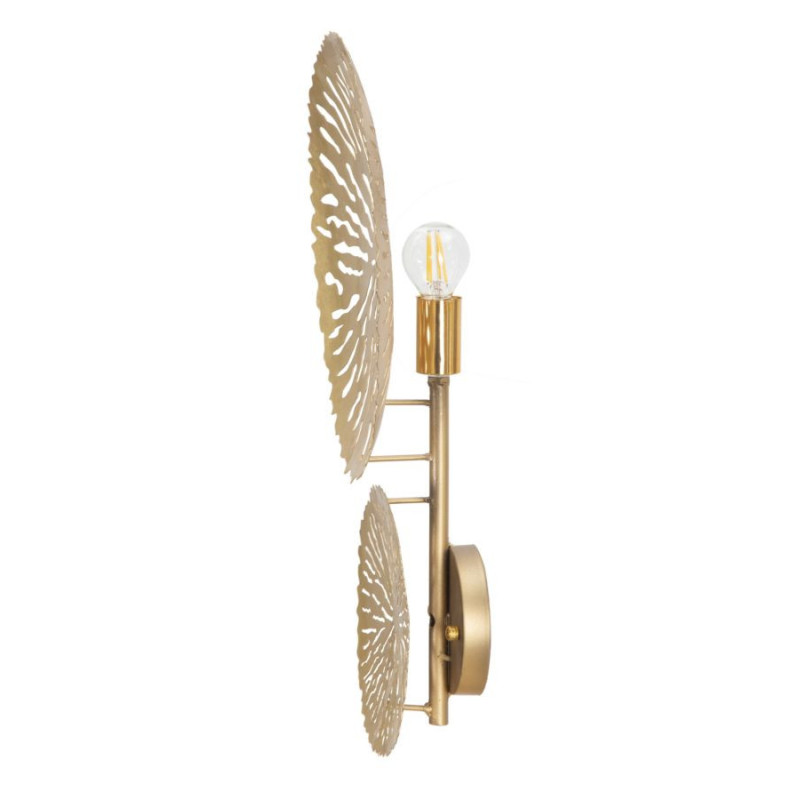 Applique murale originale Ronds Hauteur 46 cm en Métal Doré Simple Glam 