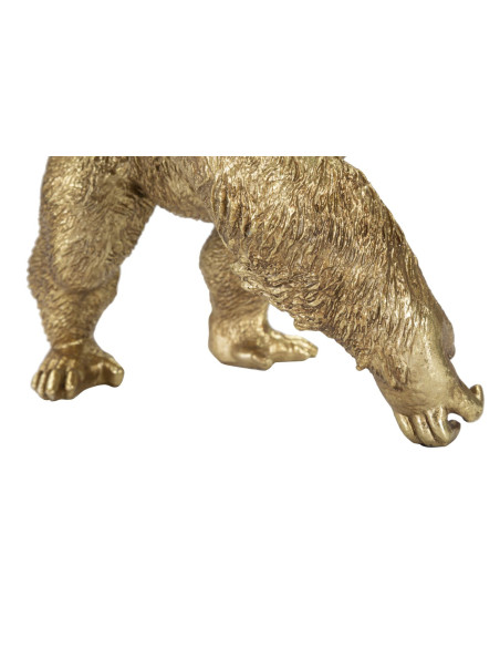 Lampe à poser originale Gorille Hauteur 40 cm en Résine Métal Doré Gorilla 