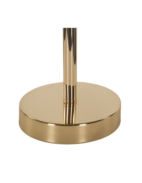 Lampe à poser moderne XL Plumes Hauteur 55 cm en Métal Doré Plastique Marron camel Palm 