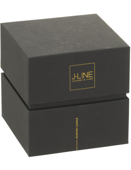 Bougie parfumée XL Boisée 50 heures Noa Parfum Bois de Santal avec photophore en Verre Vert - 3