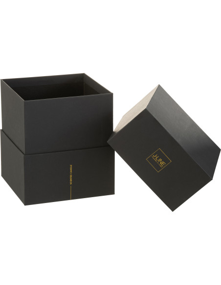 Bougie parfumée XXL Gourmande 80 heures Luxuria Parfum Vanilla Escape avec photophore en Verre Doré - 5