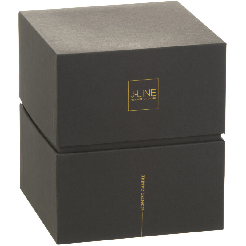 Bougie parfumée XL Boisée 55 heures Noa Parfum Herbal Serenity avec photophore en Verre Vert - 3