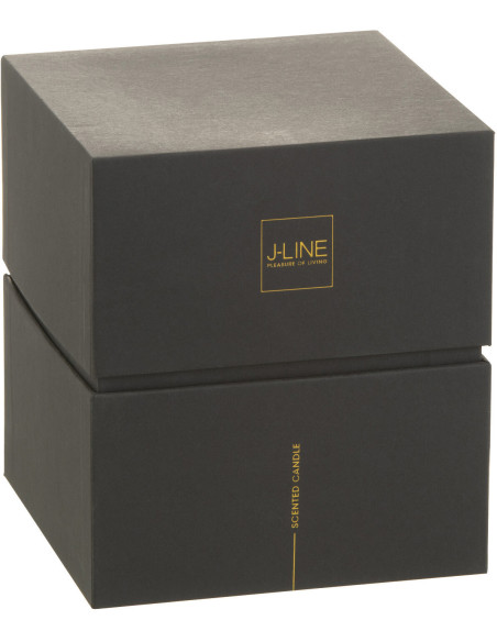 Bougie parfumée XL Boisée 55 heures Noa Parfum Herbal Serenity avec photophore en Verre Vert - 3