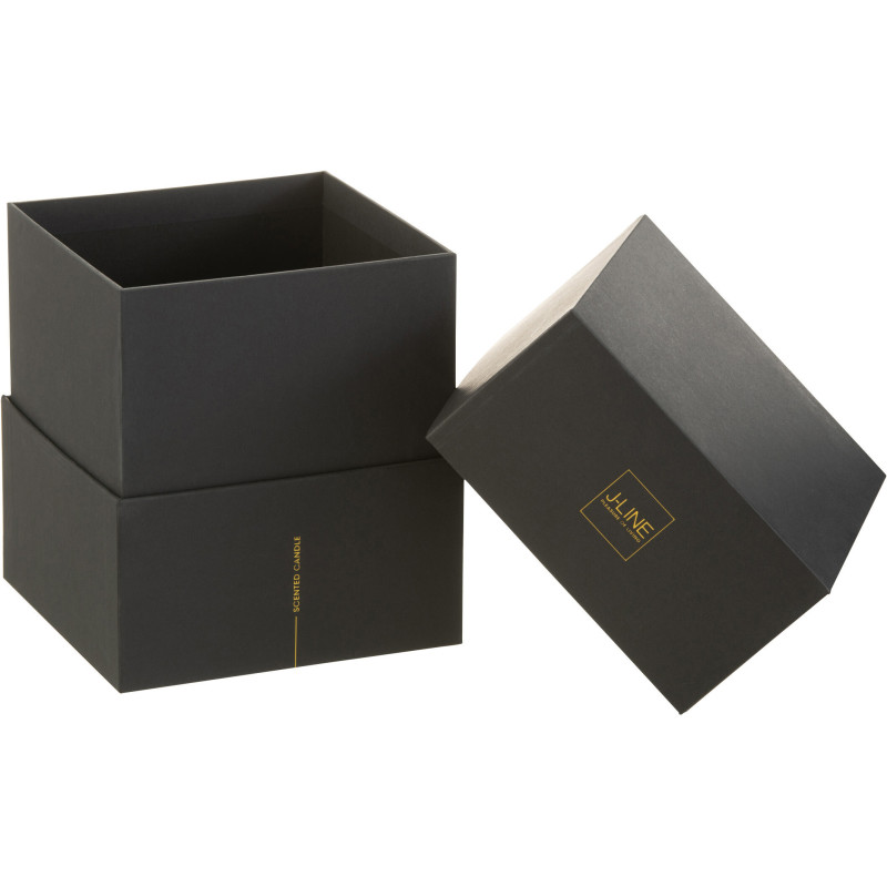 Bougie parfumée XL Boisée 55 heures Noa Parfum Herbal Serenity avec photophore en Verre Vert - 4